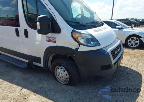 2021 Ram Promaster 1500 High Roof 136 Wb from USA, damaged, VIN 3C6LRVBGXME515277